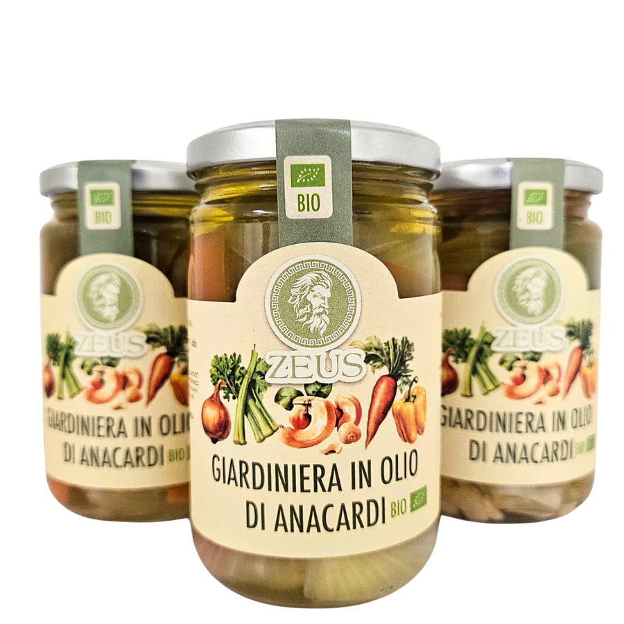 Giardiniera Sottolio di Anacardi (3x270g)