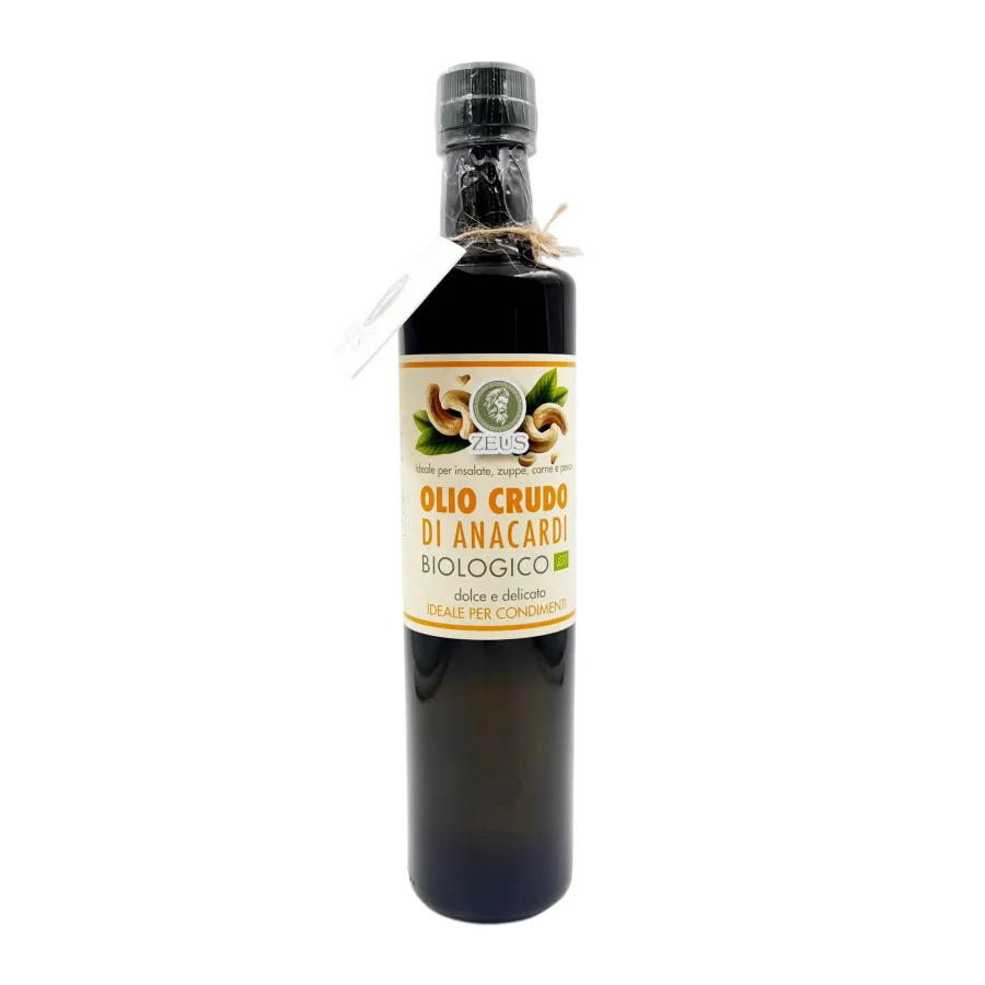 Olio Crudo di Anacardi Biologico per Condire 500ml