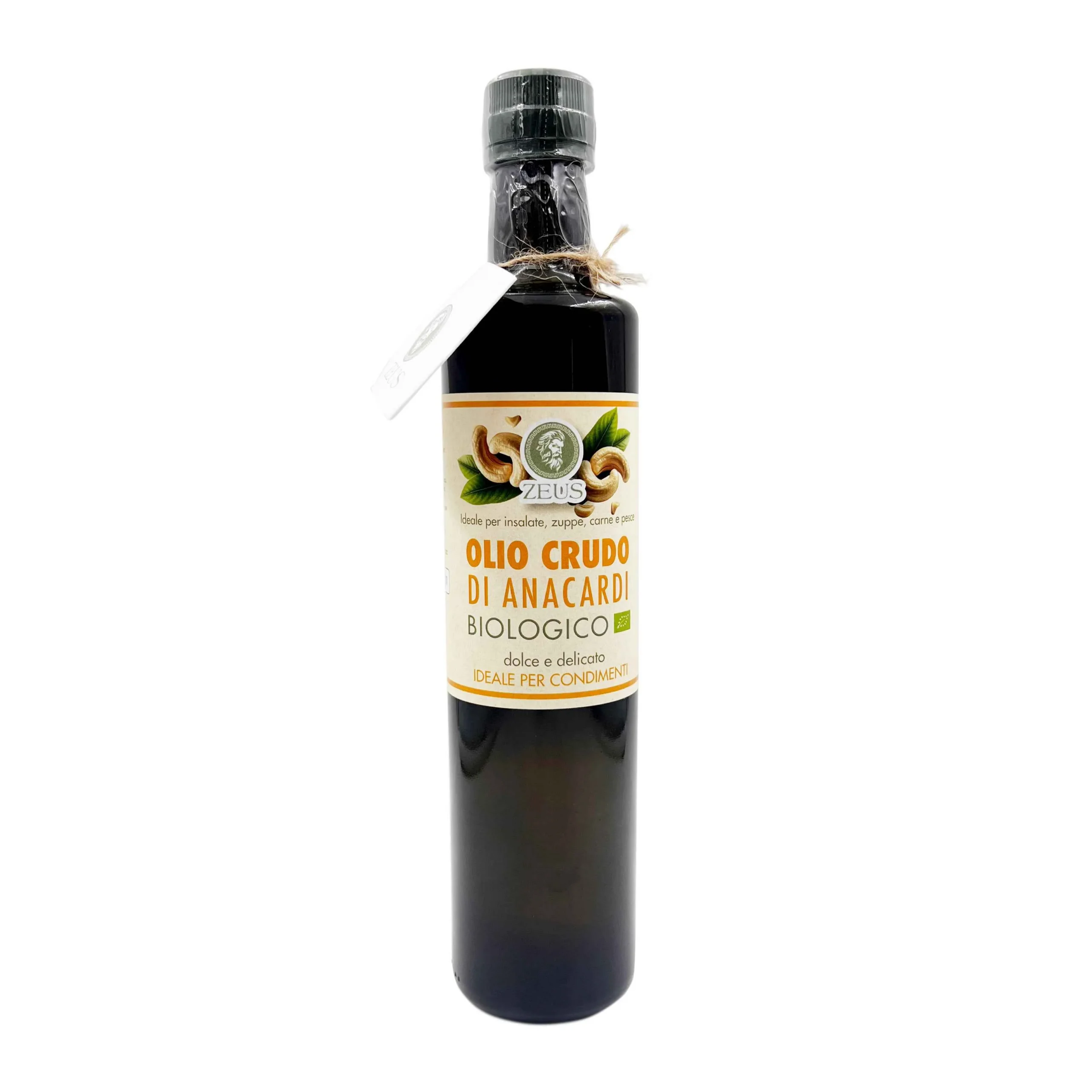 Olio Crudo di Anacardi Biologico per Condire 500ml