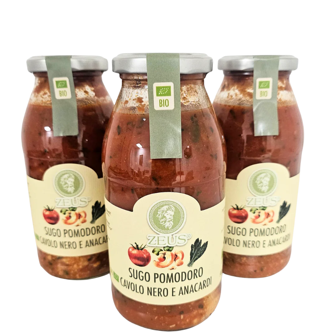 Sugo Pomodoro, Cavolo Nero e Anacardi (3x500ml)