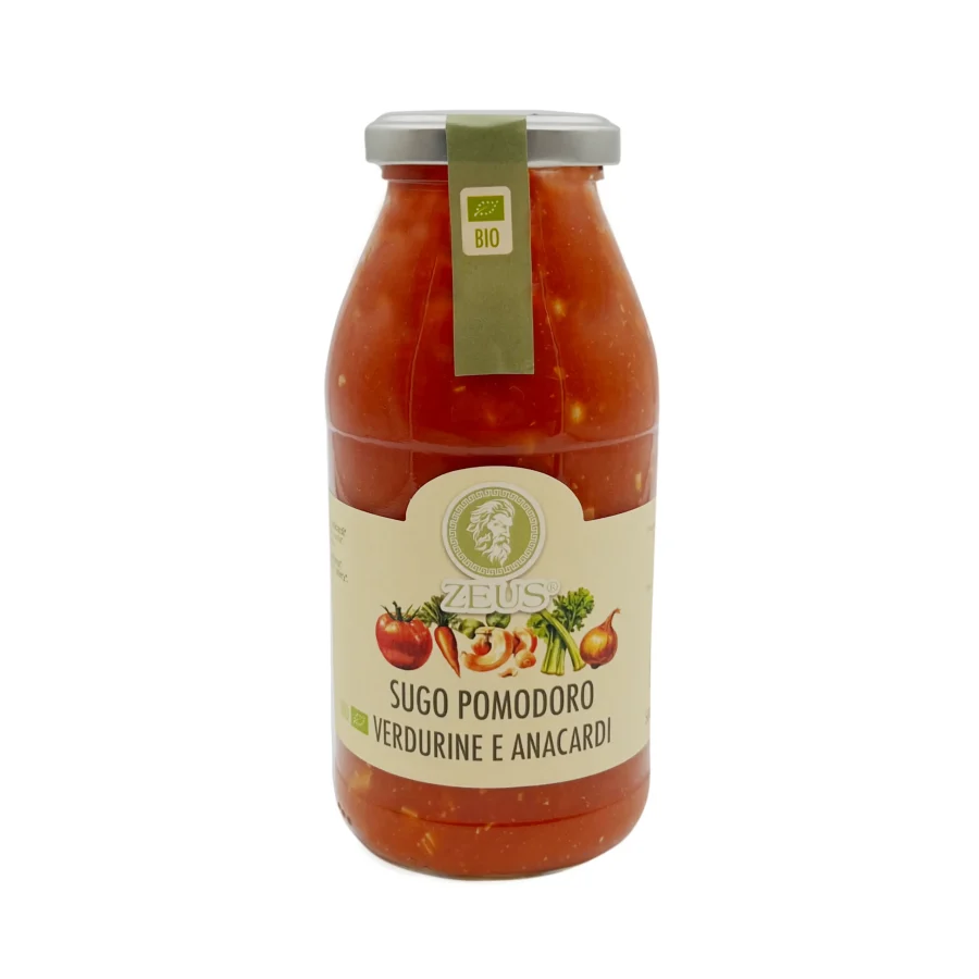 Sugo Pomodoro, Verdurine e Anacardi 500ml