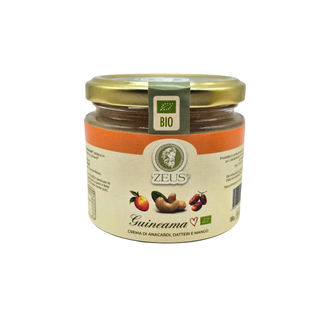 Guineama: Crema di Anacardi, Datteri e Mango 180g