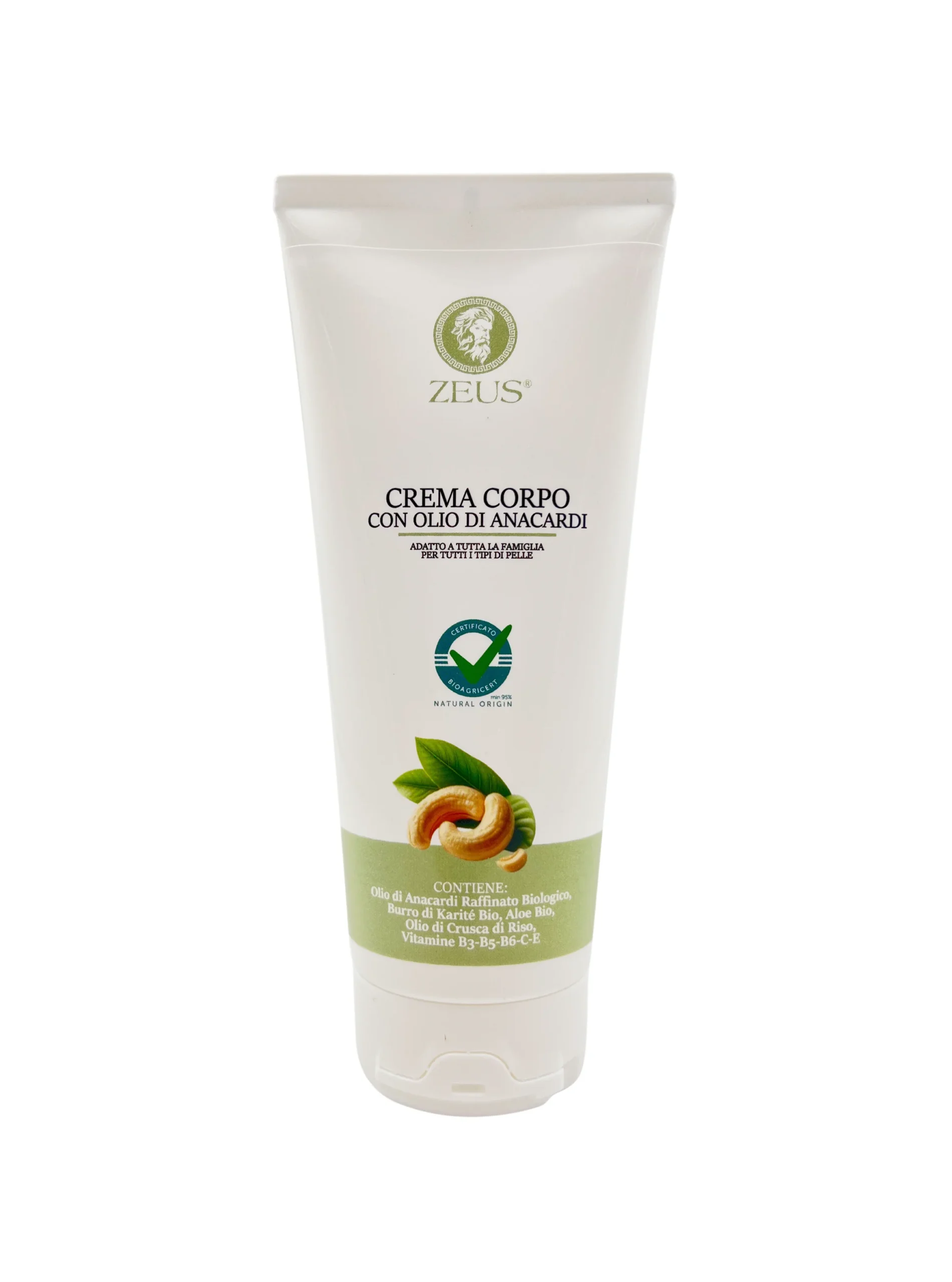 Crema Corpo Bio con Olio di Anacardi